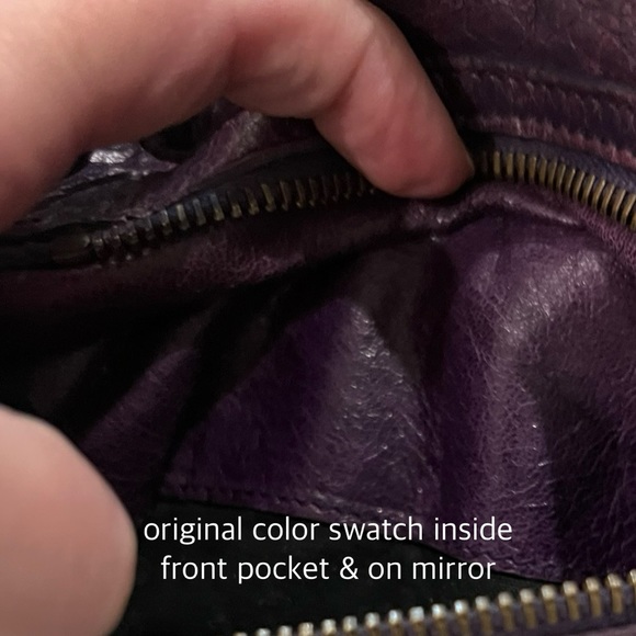 Balenciaga // Agneau Classic Hardware City Bag Sapphire fw08 - Picture 13 of 15